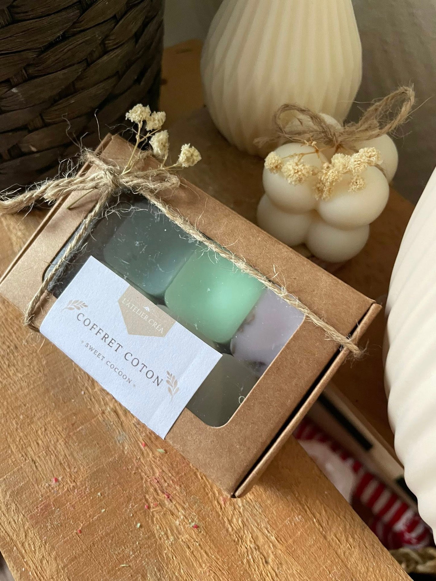 Coffret Coton - Coffret de Fondants parfumés
